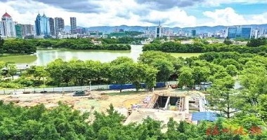 福州梅峰污水处理站“纳污吐新” 系城区首座地埋式污水处理站